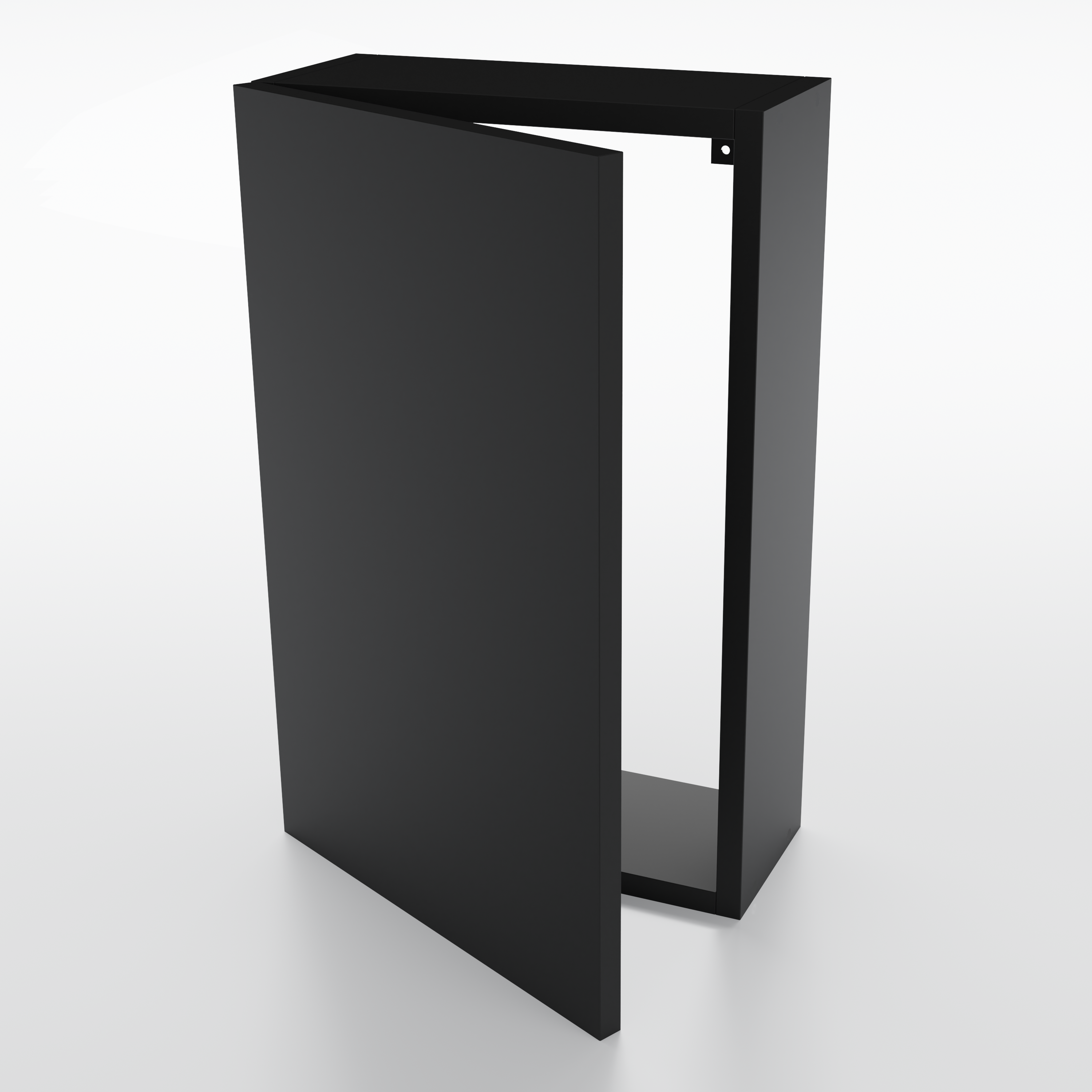 Cache tableau électrique Noir