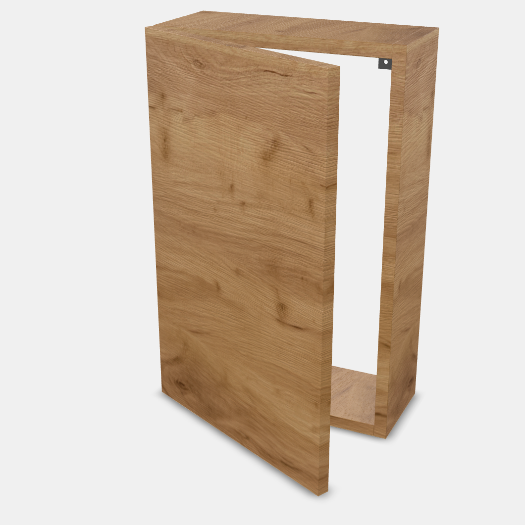 Cache tableau électrique Bois
